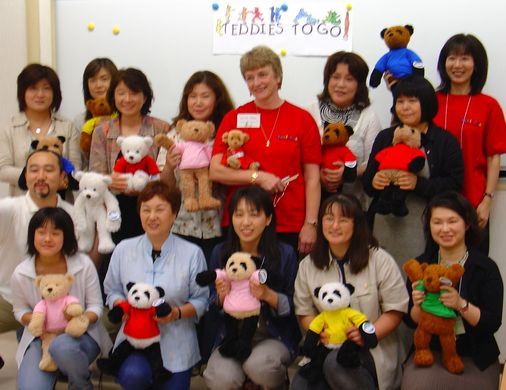 Teddies To Go By Bev White on BearsandBuds